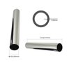 Tubo Inox - 63,50mm X 1,50mm - Polido - 304/l - C/c - 50 Cm - 5