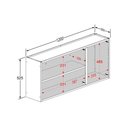 Ver mais imagens de Cozinha Completa Aço C/ Tampo 14ptas 2gav Estilo Bertolini