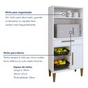 Ver imagem 5 de Conjunto 2 Peças Fruteira com Nicho e Balcão 5 Bocas Vila Velha