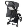 Carrinho de Bebê Burigotto Up Dobrável para Passeio até 15kg Preto com Metal Prata - 4