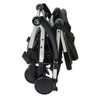 Carrinho de Bebê Burigotto Up Dobrável para Passeio até 15kg Preto com Metal Prata - 3
