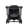 Carrinho de Bebê Burigotto Up Dobrável para Passeio até 15kg Preto com Metal Prata - 2
