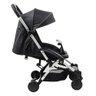 Carrinho de Bebê Burigotto Up Dobrável para Passeio até 15kg Preto com Metal Prata - 6