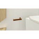 Ver imagem 2 de Kit de Acessórios para Banheiro com 6 Peças em Aço Inox Dourado Linha Larissa