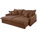 Ver imagem 3 de Sofá Cama Leona Retrátil e Reclinável 210 Cm Braço 15 Cm Meu Sofá Online