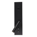 Ver imagem 1 de Arandela Led Enna C/usb Interruptor 12w 3000k Pt Nordecor