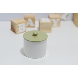Kit Higiene Bebê Moderno Porcelana Safari Térmica Banho Maternidade Quarto - 3