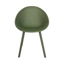 Ver imagem 4 de Kit com 2 Cadeiras para Jardim e Área Externa Drops Verde