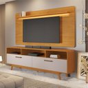 Ver imagem 1 de Rack com Painel para TV até 70 Polegadas com LED MDF 200CMX177CM Cristal Candian Marrom