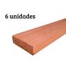 6 Ripas Sarrafos Eucalipto 2x7x150cm Aplainado Artesanato - 3