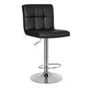 Ver imagem 2 de Kit 4 Banqueta Cromada Alta Gomo Design Cozinha Bar Preto