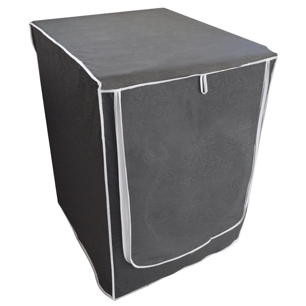 Capa Maquina Lavar Abertura Frontal G - Cinza Escuro - Electrolux 14kg - 1