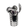 Porta Talheres Escorredor Utensílios Aço Inox 12x15cm JJB - 3