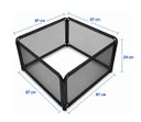 Ver imagem 2 de Cercado Expansível para Pet Pequeno/Médio Porte - 4 Módulos Aço  Ninos