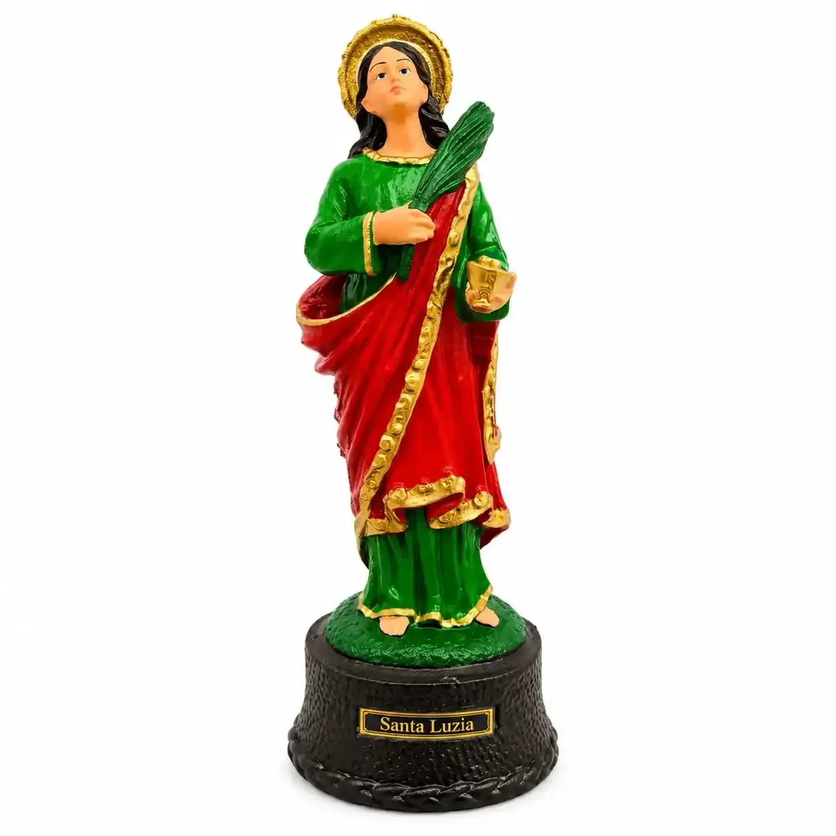 Imagem de Santa Luzia de Borracha Inquebrável - 22 cm
