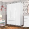 Guarda Roupa Infantil Melinda com 3 Portas - Branco - 1