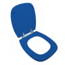 Assento Sanitário Poliéster para Louça Stylus (celite) Aço (reb. Oculto) Azul Mineral - 2