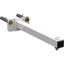 Ver imagem 5 de 12 Suportes Refletor Base Reta Braço 20 Cm 12 Cjts - Branco