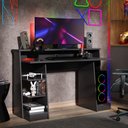 Ver imagem 1 de Mesa Gamer Escrivaninha Mesa de Computador Xp - Preto
