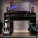 Ver imagem 4 de Mesa Gamer Escrivaninha Mesa de Computador Xp - Preto