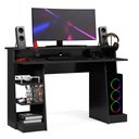 Ver imagem 5 de Mesa Gamer Escrivaninha Mesa de Computador Xp - Preto