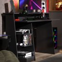 Ver imagem 2 de Mesa Gamer Escrivaninha Mesa de Computador Xp - Preto