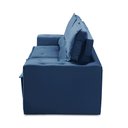 Ver imagem 7 de Sofá Retrátil e Reclinável 3 lugares com Molas 1,80m Laura Suede Azul Madelina
