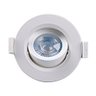 Spot de Led Embutir Alltop Mr16 Redondo 5w Bivolt Taschibra 4000k Branco Neutro - 1