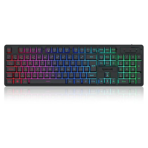 Teclado Gamer sem Fio Redragon Netherbane Pro - Abnt2 - Rgb - Conexões Usb-c, 2.4ghz e Bluetooth