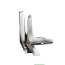 Ver imagem 5 de Kit C/ 4 Pés de Canto para Sofá e Móveis Cromado de Aço 10cm