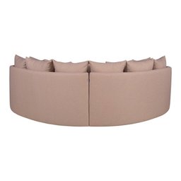 Sofa 4 Lugares Organico Amendoa 288cm - 5