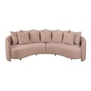 Ver imagem 6 de Sofa 4 Lugares Organico Amendoa 288cm Bege Cru