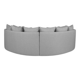 Sofa 4 Lugares Organico Amendoa 288cm - 5