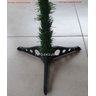 Árvore de Natal 120 cm 90 galhos Luxo Verde Nevada pé de plástico pequena super cheia promoção - 3
