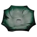 Ver imagem 3 de Centro de Mesa Bandeja Neptune em Vidro Verde para Doces e Frutas Sobremesa - 8x32cm