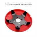 Ver imagem 3 de Disco Multifuncional Herbicida Capina para Roçadeiras Furo 1"