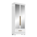 Ver imagem 6 de Quarto Modulado Casal 100% MDF 4 Peças 5 Portas 4 Gavetas com Maleiro e Espelhos Smart Plus Yescasa Branco