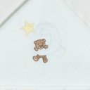 Ver imagem 2 de Toalha de Banho Bebê Noite Estrelada Amarelo 87x88 Cm - Hug