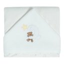 Ver imagem 3 de Toalha de Banho Bebê Noite Estrelada Amarelo 87x88 Cm - Hug