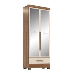 Quarto Modulado Casal Completo 4 Peças 5 Portas 4 Gavetas com Maleiro e Espelhos Smart Plus - 7