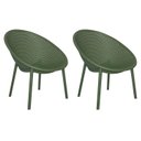 Ver imagem 2 de Kit com 2 Poltronas para Jardim e Área Externa Drops