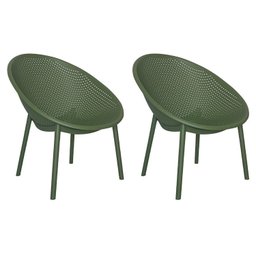 Kit com 2 Poltronas para Jardim e Área Externa Drops - 2