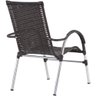 Cadeira Vênus para Área, Jardim, Lazer, Piscina, Fazenda - Tabaco - 3