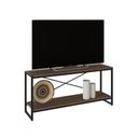 Ver imagem 2 de Rack P-tv Dynamica 120x30x56cm C-02 Prateleiras Nogal - Est.preta Nogal - Est.preta