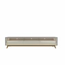 Ver imagem 4 de Rack para TV com LED Requinte 212 Cinza Off White - Gelius