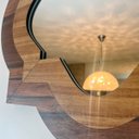 Ver imagem 7 de Espelho Decorativo Moldura Madeira Pegui Cambridge 85 cm:Marrom