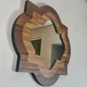 Ver imagem 5 de Espelho Decorativo Moldura Madeira Pegui Cambridge 85 cm:Marrom