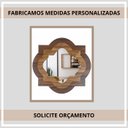 Ver imagem 3 de Espelho Decorativo Moldura Madeira Pegui Cambridge 85 cm:Marrom