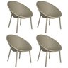 Kit com 4 Poltronas para Jardim e Área Externa Drops - 1