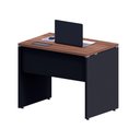 Ver imagem 5 de Plataforma Trabalho 90cm X 60cm 1 Cx de Tomada Pé Painel F5 Cor:nogal com Preto
